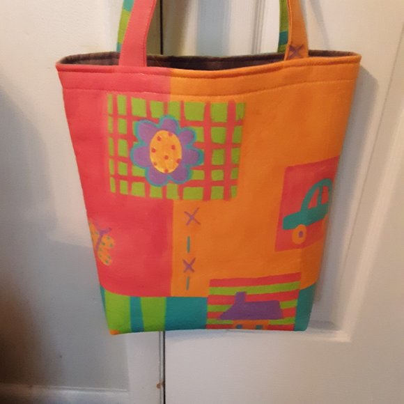 One of a Kind Large Book/Laptop Bag - Picture 2 of 7